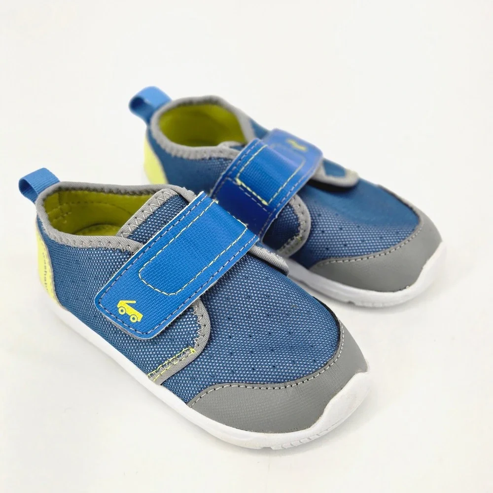See Kai Run Hydro Peyton Boys Blue Water Shoes Sneakers Toddler Size 9 Washable